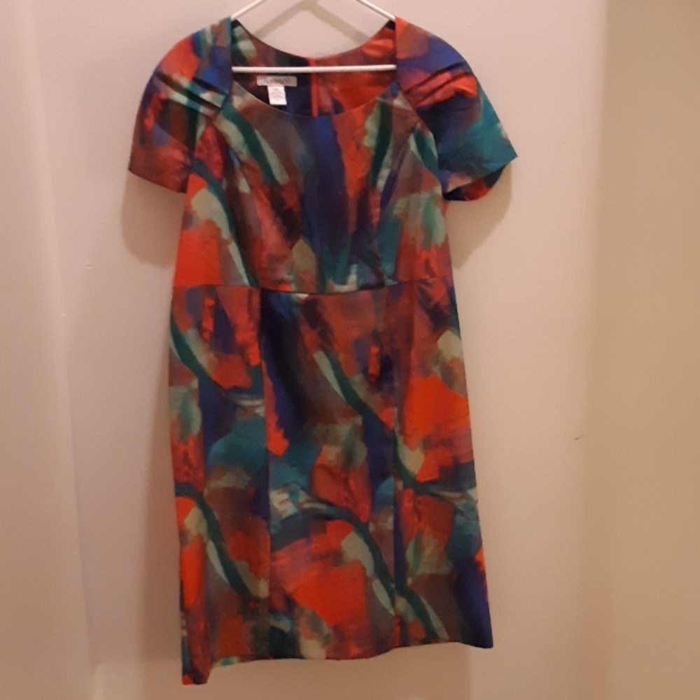 Watercolor dress